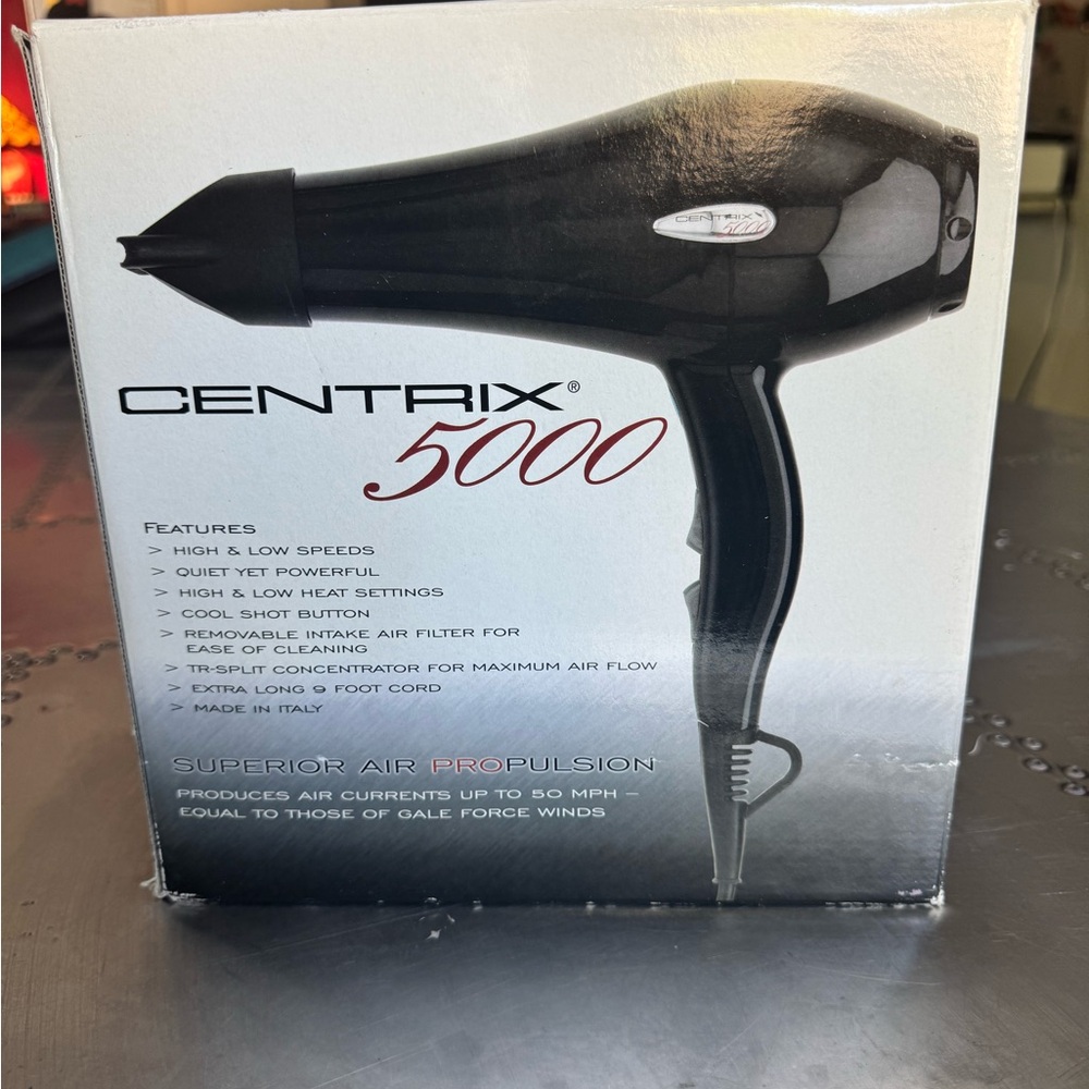 5000 Black Hair Dryer